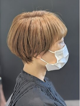 ジエクト 本店(The Ect) くせ毛を抑えるカット×マッシュヘア×丸みショート