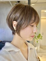 エリマ 調布(elima)&nbsp;丸みショートボブ/大人かわいい/ハイライト/ボブ/20代30代40代