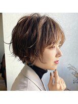 ラノバイヘアー(Lano by HAIR) アースカラー くびれヘア ツートンカラー