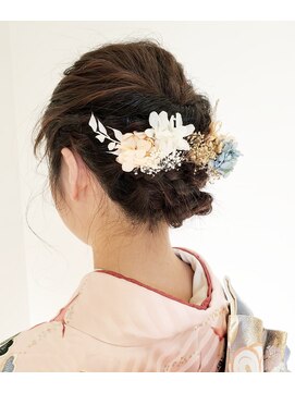 エスヘアーメイク(S Hair Make) 振り袖×ナチュラルヘアセット