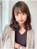 イメチェン/チェリーブラウン/フェミニン/モード/ダークアッシュ