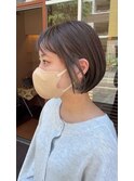 ミニボブ×インナーカラー【髪質改善/デザインカラー】