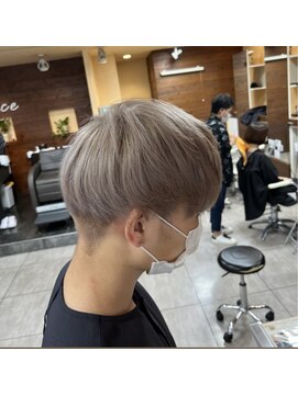 ブレス 小阪店(brace) ☆メンズマッシュ×ハイトーンベージュ☆