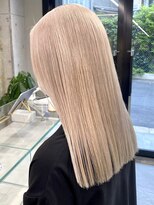 ソル ジングウマエ(SOL JINGUMAE)&nbsp;ミルクティーベージュダブルカラーインナーカラーケアブリーチ