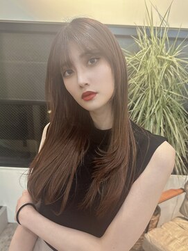 シェリーアール(Sherry/R) ワンカールレイヤー/ブラウン