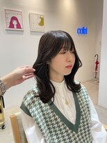 コレット 宇都宮(collet Gigi) 前髪/ピンクベージュ/インナーグレージュ/くびれヘア
