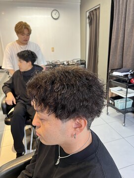 アイズ 海老名(AIZU) ツイストスパイラルパーマ ショートパーマ 短髪パーマ