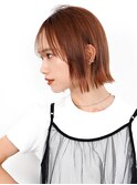 【La fith】タッセルボブ×シアーオレンジ