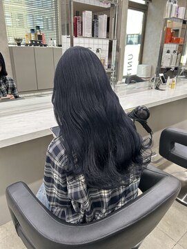 ユナイテッド 横浜(UNITED) 【三宅晴貴限定】ブルーブラック/就活カラー/暗染カラー