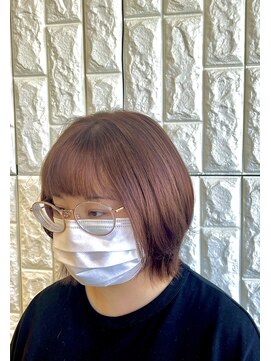 ヴェール レッシュブ 茂原店(Belle Lecheveu) ピンクパープルヘアカラー