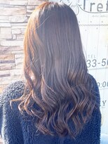 トレフル 東岸和田店(Trefle)&nbsp;20代30代大人可愛い髪質改善カラーアッシュグレージュ透明感