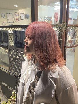 ヒカリス 東三国(HIKARIS) 笑顔溢れるくびれレイヤーミルキーピンクベージュ