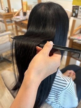 ボタニカル 米子店の写真/《丁寧なカウンセリングでお悩み解消◎》髪質に合わせたメニュー提案で理想のヘアスタイルを叶える！