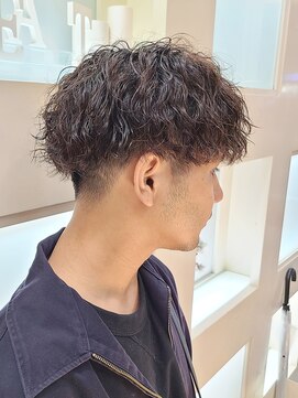 ヒート トウキョウ 目黒店(HEAT TOKYO) ツーブロックマッシュツイストスパイラルパーマメンズ目黒