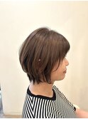 大人ショートボブ♪