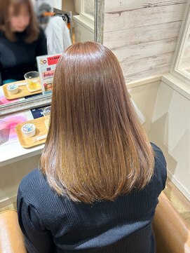 エム インターナショナル 白岡 キュート(EMU international CUTE) ブリーチなしでなるべく明るめカラー