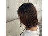 【根元3cm以内のリタッチカラー】+シャンプー＆ブロー　￥7150