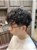 くるくるパーマ