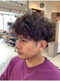 スパイラルパーマ
