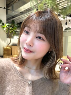 ミンクスオーバー(MINX OVER) 【ボブ】結べるボブ/似合わせカット/メルティカラー