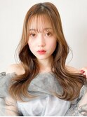 ミディアムヘア暗めカラーグランマッシュデザインカラー