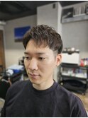 さわやかツーブロックショート