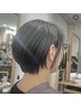 ショート特化髪質改善ストレート　ハンサムショート　ミニボブ
