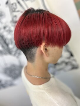 ピース(PEACE) メンズレッドカラー