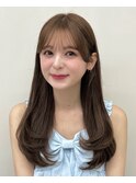 透明感カラー×似合わせレイヤーカット