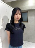 透明感ブラック/透明感カラー/天神美容室
