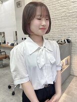 ブレス(bless) ピンク×ブラウン / インナーカラー