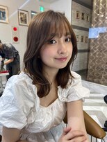 ロンドアベニール 北千住(Lond avenir)&nbsp;くびれヘア/顔周り/韓国/レイヤーカット/黒髪/ミディアム北千住