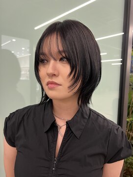 バイオレット 横浜店(Violet) レイヤーボブウルフボブハッシュカットフェイスレイヤー(TO-51)