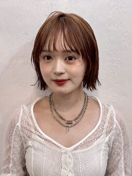 ファルベ(Farbe) ミディアムヘア/暗めカラー/グランマッシュ/デザインカラー