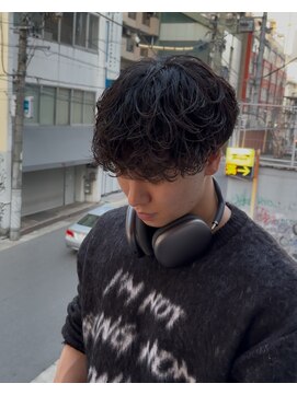 ビカムメンズヘアー 栄店(become men's hair) シャドウパーマ