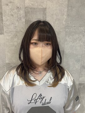 ヘアーデザイン シーベル(HAIR DESIGN SEA BELLE) 【SEA BELLE 谷口】#韓国レイヤー #韓国風レイヤーカット