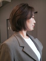 ジアン テラス(GIEN TERRASSE)&nbsp;レイヤーボブ毛流れヘアボブカット/岸本