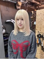 ルーシーバイパム 恵比寿(Lucy by PAM.)&nbsp;ブリーチカラーに悩んだ人必見！ブロンドカラー☆