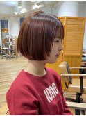 顔周りレイヤーのボブ