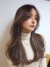 【2回目以降人気】カット+艶カラー+オージュアトリートメント