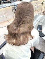 サンクプロジェクト(cinq PROJECT)&nbsp;原宿韓国顔まわりミルクティーベージュミルクティーグレージュ