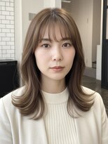 ミュージアム(MUSEUM) ミディアムレイヤー+透明感カラー