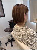 ミニボブ×耳掛け