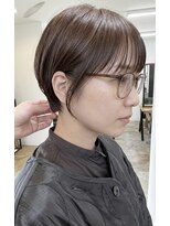 ザ キャンバス ミヤザキツネヒサ(THE CANVAS 宮崎恒久) 大人可愛い 20代30代40代前下がりショートボブ コンパクト basi