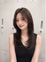 リリー シンジュク(Lilly)&nbsp;【Lilly新宿】レイヤー＃韓国＃20代30代40代50代＃顔周りカット