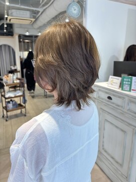 シェノン 赤羽店(CHAINON) ボリュームアップパーマひし形ミセスショート50代60代髪型赤羽