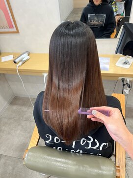 ソワンドゥブレスココ 京都店(soin de brace coco.) 髪質改善 地毛風ストレート