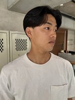 ハイプ マン 藤沢(HYPE MAN)&nbsp;フェザーパーマ毛流れパーマセンターパートニュアンス眉カット