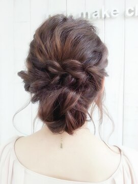 ディー(dee) dee 波打ちロープ編みアレンジ