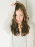  premier models外国人風☆カジュアルロング×coolウェーブ☆